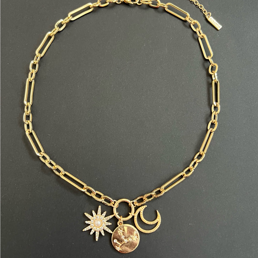 Sugarfix By Baublebar Celestial Chain Link Pendant Necklace 14$